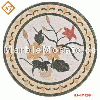 flowers marble mosaic medallion - [hot sell]Yunfu HuanJian Stone Ltd.