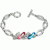 925 SILVER BRACELET WITH ZIRCON 