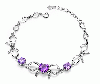 Fashionable Charm 22K Platinum Bracelet 
