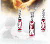Wholesales 925 silver jewelry set  with Zircon 