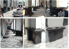 Polished Column Base & Flamed Wall Panel 