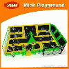 Hot New Design Kids Indoor Fitness Trampoline Bed For 2014